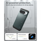 Spigen Google Pixel 10 Pro XL Skal Tough Armor MagFit Abyss Green