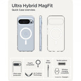 Spigen Google Pixel 10 Pro XL Skal Ultra Hybrid MagFit Clear White