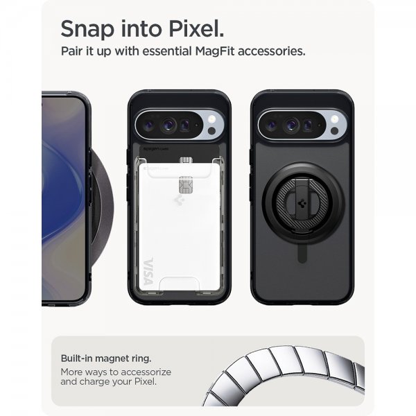 Spigen Google Pixel 10 Pro XL Skal Ultra Hybrid MagFit Frost Black