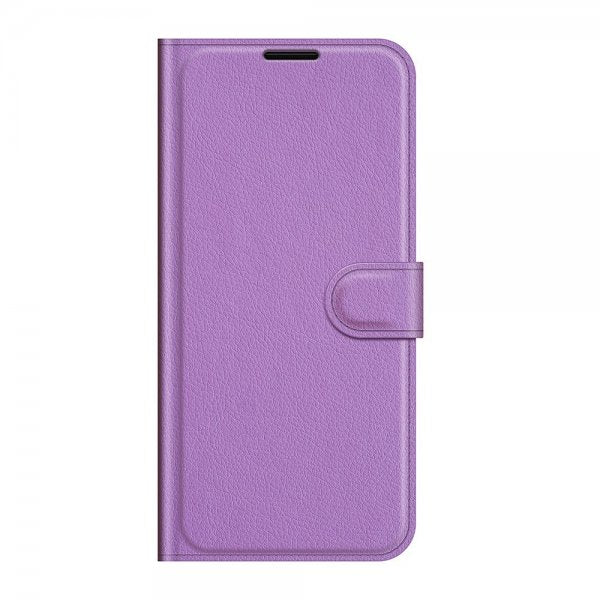 Google Pixel 6 Fodral Litchi Lila
