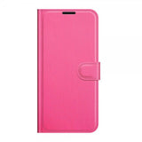 Google Pixel 6 Pro Fodral Litchi Magenta