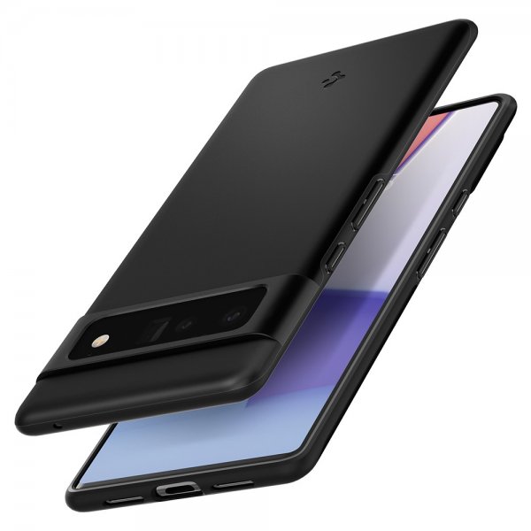 Spigen Google Pixel 6 Pro Skal Thin Fit Svart