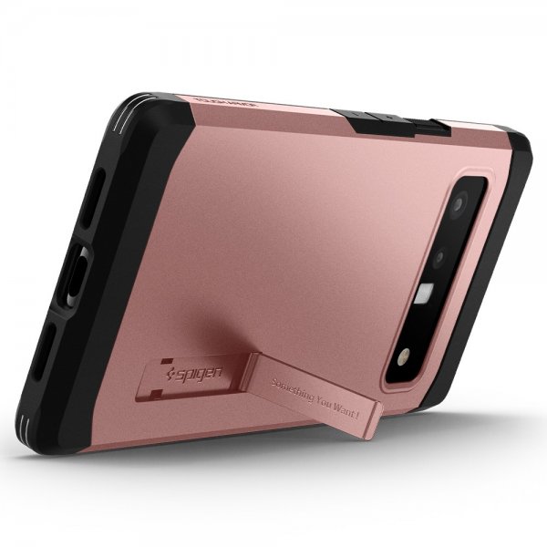 Spigen Google Pixel 6 Pro Skal Tough Armor Rose Gold
