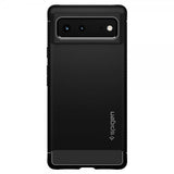 Spigen Google Pixel 6 Skal Rugged Armor Matte Black