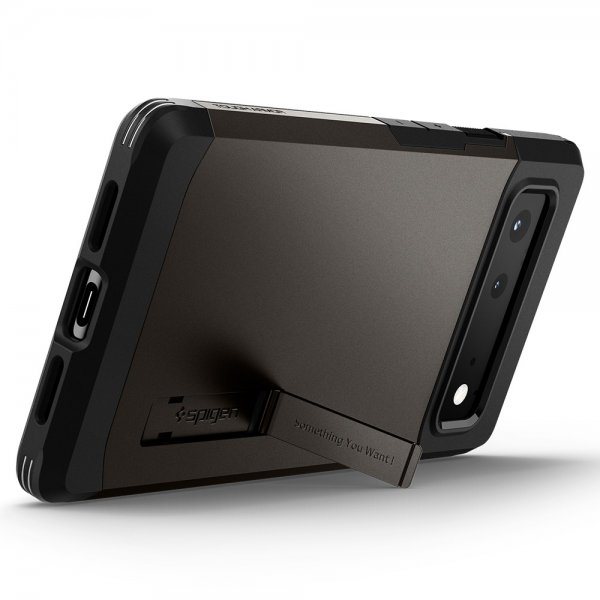 Spigen Google Pixel 6 Skal Tough Armor Gunmetal