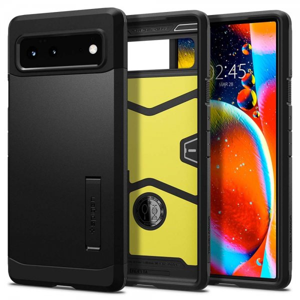 Spigen Google Pixel 6 Skal Tough Armor Svart