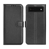 Google Pixel 6a Fodral med Stativ Svart