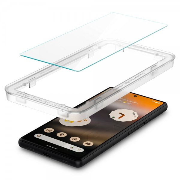 Spigen Google Pixel 6a Skärmskydd GLAS.tR ALIGNmaster 2-pack
