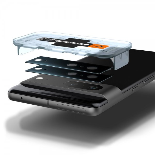Spigen Google Pixel 7 Kameraskydd Glas.tR EZ Fit Optik 2-pack