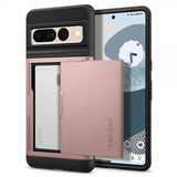 Spigen Google Pixel 7 Pro Skal Slim Armor CS Roseguld