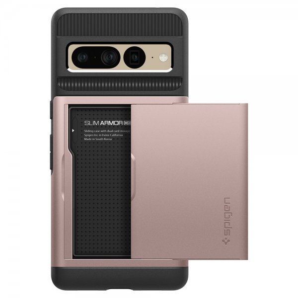 Spigen Google Pixel 7 Pro Skal Slim Armor CS Roseguld
