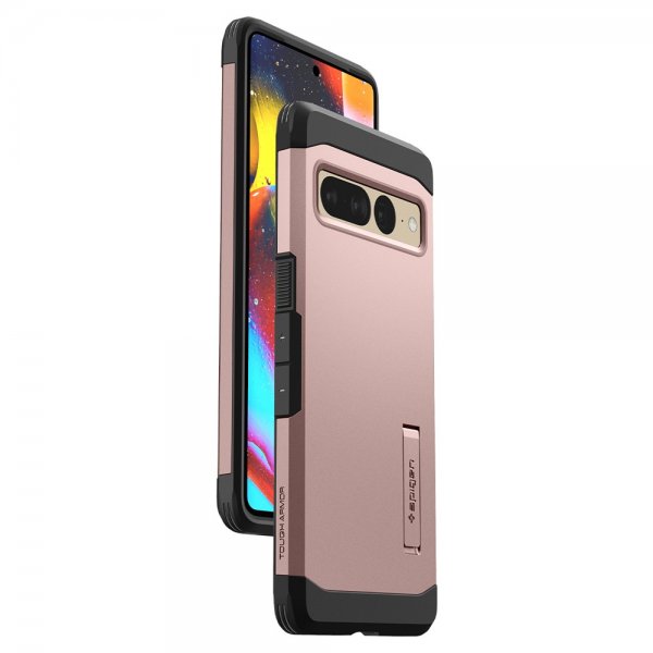 Spigen Google Pixel 7 Pro Skal Tough Armor Roseguld