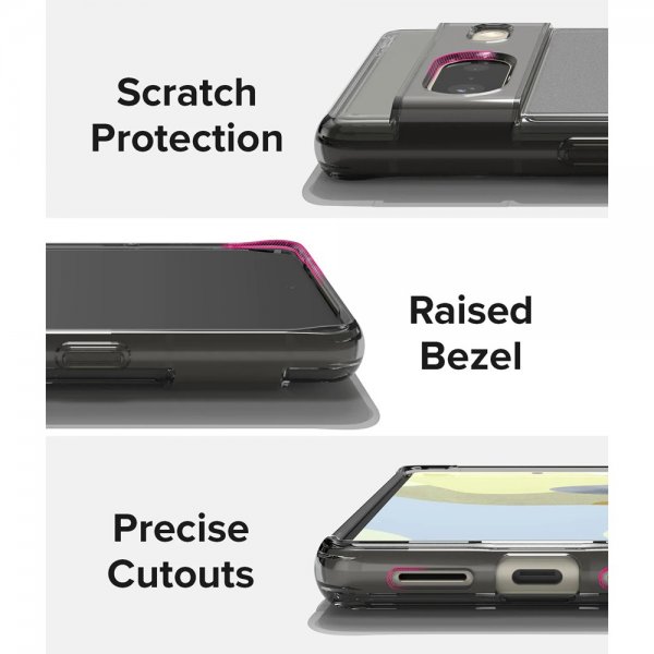 Ringke Google Pixel 7 Skal Fusion Matte Smoke Black
