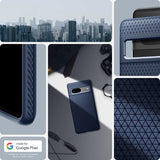 Spigen Google Pixel 7 Skal Liquid Air Navy Blue