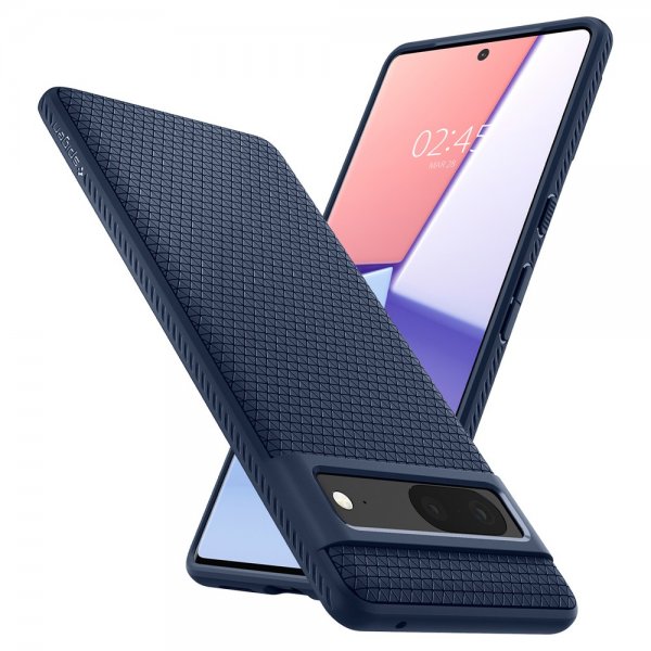 Spigen Google Pixel 7 Skal Liquid Air Navy Blue