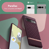 Caseology Google Pixel 7 Skal Parallax Burgundy
