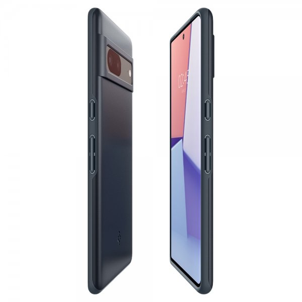 Spigen Google Pixel 7 Skal Thin Fit Metal Slate