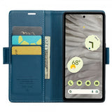CaseMe Google Pixel 7a Fodral 023 Series Blå
