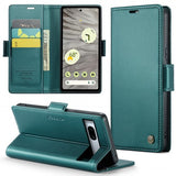 CaseMe Google Pixel 7a Fodral 023 Series Grön
