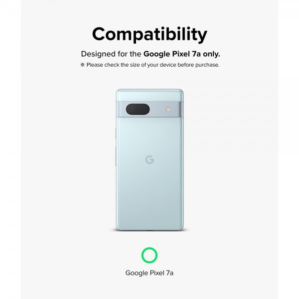 Ringke Google Pixel 7a Kameraskydd Camera Protector Glass 3-pack