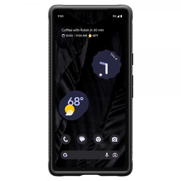 Spigen Google Pixel 7a Skal Rugged Armor Matte Black