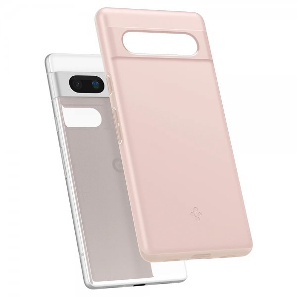 Spigen Google Pixel 7a Skal Thin Fit Pink Sand