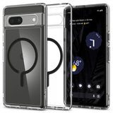 Spigen Google Pixel 7a Skal Ultra Hybrid OneTap Metal Ring MagFit Svart