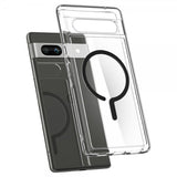 Spigen Google Pixel 7a Skal Ultra Hybrid OneTap Metal Ring MagFit Svart