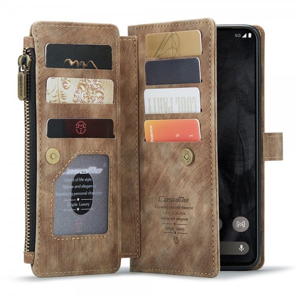 CaseMe Google Pixel 8 Pro Fodral C30 Series Brun