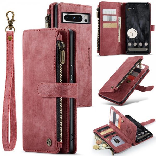 CaseMe Google Pixel 8 Pro Fodral C30 Series Röd