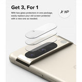 Ringke Google Pixel 8 Pro Kameraskydd Camera Protector Glass 3-pack
