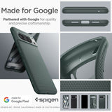 Spigen Google Pixel 8 Pro Skal Liquid Air Abyss Green