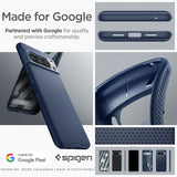 Spigen Google Pixel 8 Pro Skal Liquid Air Navy Blue