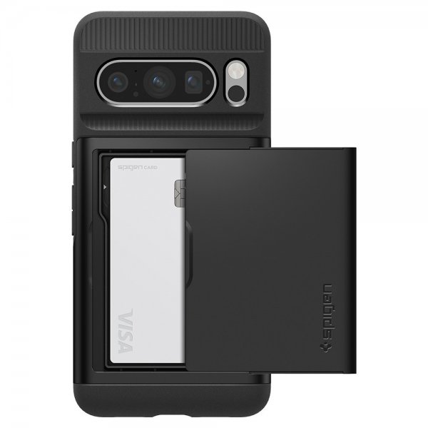 Spigen Google Pixel 8 Pro Skal Slim Armor CS Svart