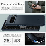Spigen Google Pixel 8 Pro Skal Thin Fit Metal Slate