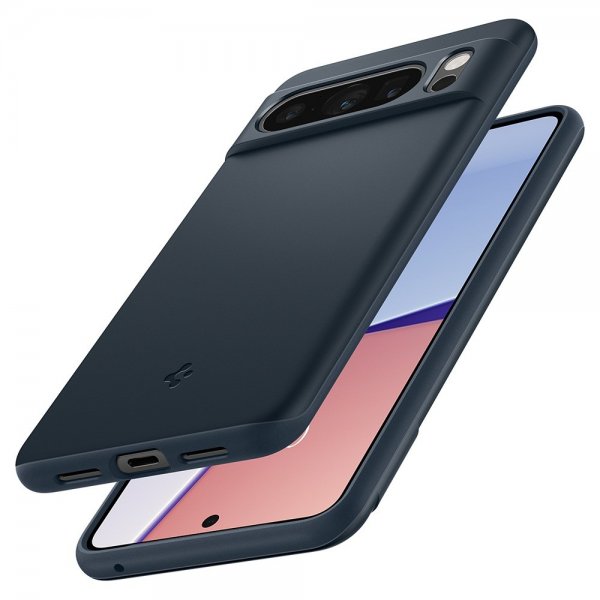 Spigen Google Pixel 8 Pro Skal Thin Fit Metal Slate