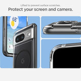 Spigen Google Pixel 8 Skal Ultra Hybrid OneTap Ring MagFit Svart