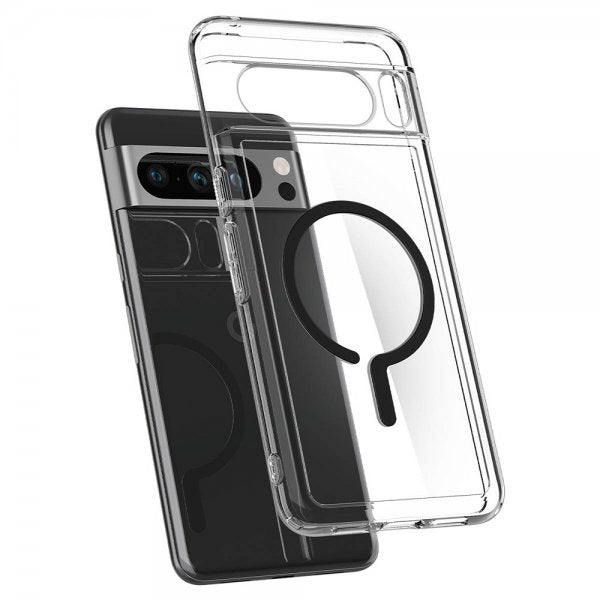 Spigen Google Pixel 8 Pro Skal Ultra Hybrid OneTap Ring MagFit Svart