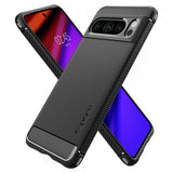 Spigen Google Pixel 8 Skal Rugged Armor Matte Black