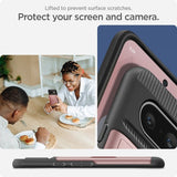 Spigen Google Pixel 8 Skal Slim Armor CS Rose Gold