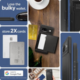 Spigen Google Pixel 8 Skal Slim Armor CS Svart
