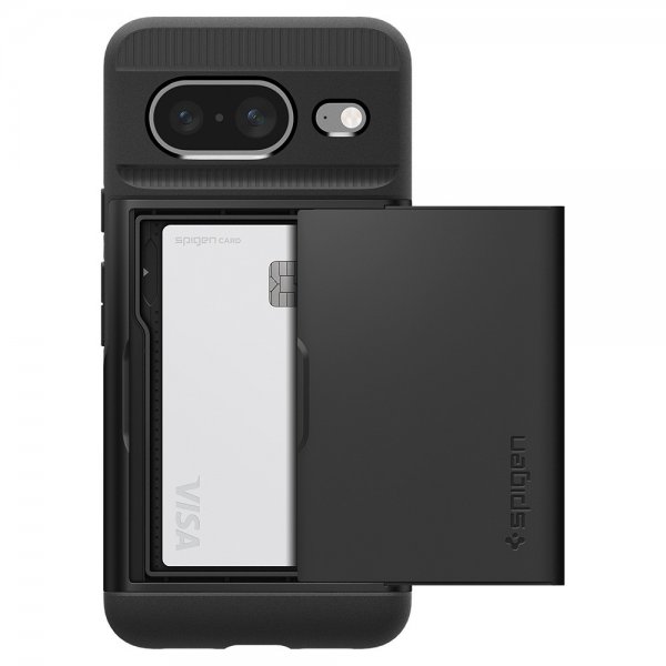 Spigen Google Pixel 8 Skal Slim Armor CS Svart
