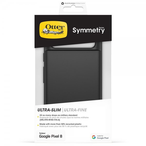 Otterbox Google Pixel 8 Skal Symmetry Svart