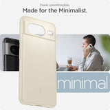 Spigen Google Pixel 8 Skal Thin Fit Mute Beige