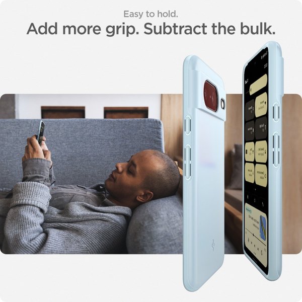 Spigen Google Pixel 8 Skal Thin Fit Mute Blue