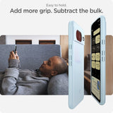 Spigen Google Pixel 8 Skal Thin Fit Mute Blue