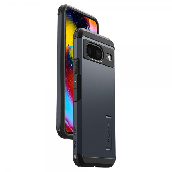 Spigen Google Pixel 8 Skal Tough Armor Metal Slate