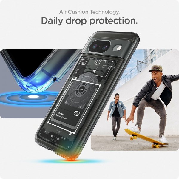 Spigen Google Pixel 8 Skal Ultra Hybrid Zero One Svart