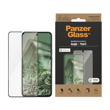 PanzerGlass Google Pixel 8 Skärmskydd Ultra-Wide Fit