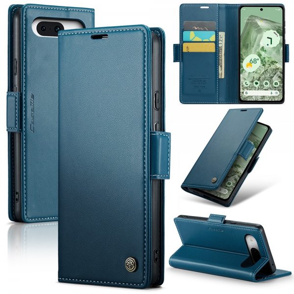 CaseMe Google Pixel 8a Fodral 023 Series Blå